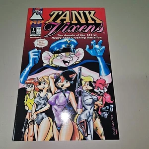 Panzerfüchsin # 1, Antarktispresse. Seltener, Keymaster Comic. Furry - Bild 1 von 4