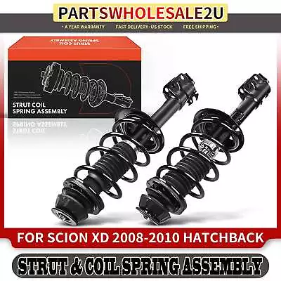 2Pcs Front Complete Struts & Coil Spring Assembly for Scion xD 2008 2009 2010 - Image 1 of 4