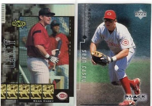 SEAN CASEY - CINCINNATI REDS - 2000 UD IONIX RECIPROCAL INSERT LOT - KILLER! - Picture 1 of 2