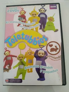 Teletubbies Maravilloso Mundo animales BBC - DVD Español Ingles Region 2 - Imagen 1 de 4