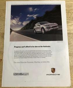 PORSCHE Cayenne 2010 - Pubblicità Auto Stampa Rivista - Foto 1 di 2