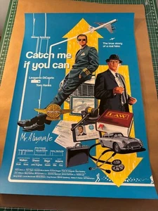 Catch Me If You Can Paul Mann Pvt. Commission Poster Mondo artist BNG - Picture 1 of 6