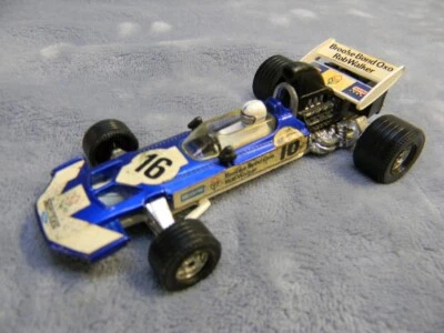 1/36 VINTAGE CORGI TOYS #16 WALKER BROOKE BOND SURTEES TS9 F-1 BLUE DIECAST - Image 1 of 4