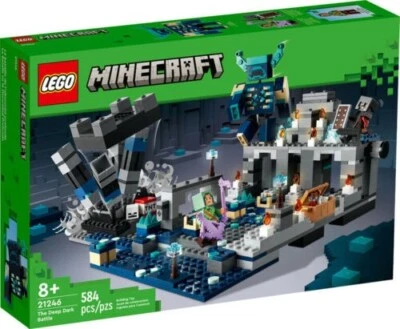 21246 THE DEEP DARK BATTLE Minecraft lego legos set NEW Arbalest knight warden - Image 1 of 4