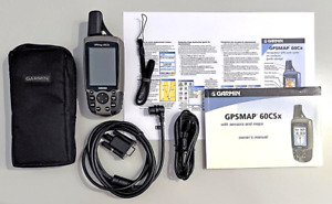 GARMIN GPSMAP 60CSx avec câbles, housse, notices