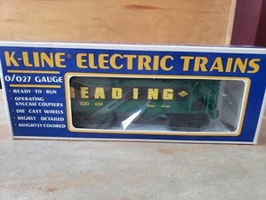 K-Line Train Green READING LINE RDG 6210 Covered Hopper Car K-6210 EXC in Box - Picture 1 of 5
