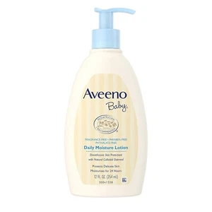Aveeno Baby tägliche Feuchtigkeitslotion 1,2 % 12 Unzen, Lotion - Bild 1 von 3