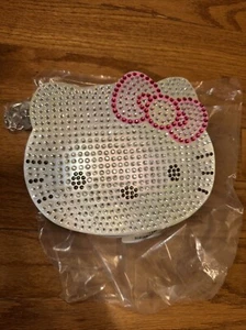 Sanrio Hello Kitty Rhinestone Face Crossbody Bag - Picture 1 of 7