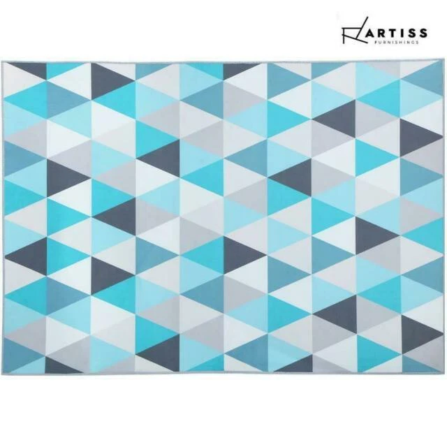 Artiss 200x290 Area Floor Rug Soft - Multicoloured (FLR-1888-200x290-BG-BL)