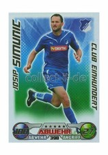 Match Attax 09/10 - 398 - JOSIP SIMUNIC - CLUB ONE HUNDRED