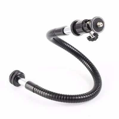 Mini cabeza de bola de tornillo de 1/4" brazo mágico cámara macro disparo panel LED soporte flexible Foto 1 de 4