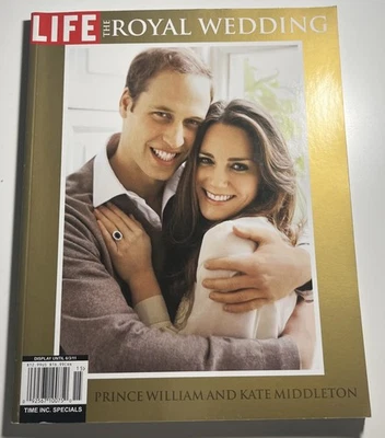 Prince William and Kate Middleton~ The Royal Wedding~2011 Life Magazine Foto 1 de 4