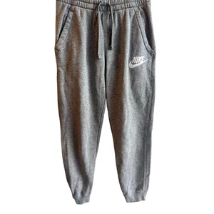 Nike Gray Joggers with Relaxed Fit and Ribbed Cuffs medium kids boys - Picture 1 of 2