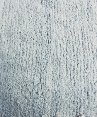 VTG CHENILLE Daisy Kingdom CRAFT CUTS Nana's Attic BLUE  Chenille Cut 9½” x21" - Image 1 of 4