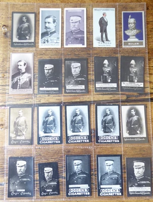 Vintage Cigarette cards  REDVERS BULLER VC  The King`s Royal Rifle Corps x 20 - Image 1 of 2
