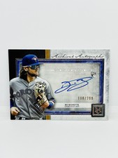 2020 Topps Museum Collection BO BICHETTE Rookie Archival Auto Blue /299 Toronto