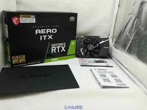 Carte graphique MSI GeForce RTX 3060 AERO ITX 12G OC LHR GDDR6 - Photo 1/7