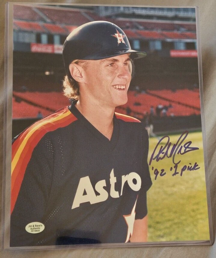 Phil Nevin Signed Inscribed '92 #1 Pick 8x10 COA TPA Guaranteed Houston Astros - Image 1 of 1