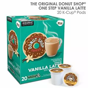 The Original Donut Shop Vainilla Latte Café 10 a 160 K Taza Vainas Elige Cualquier Tamaño - Imagen 1 de 5