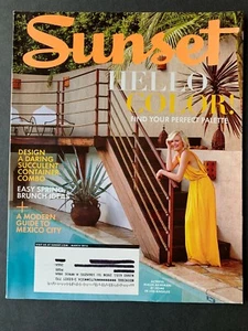 Sunset Magazine March 2016 2010's Lifestyle Travel Recipes Gardening Ads - Picture 1 of 12
