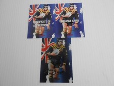 Dynamic NRL National Heroes Steve Renouf Signature Autograph + Redemption Card