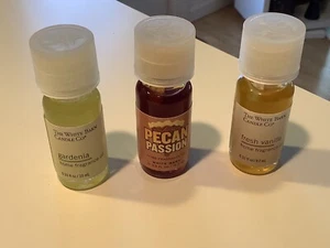 Lot 3 Bath & Body Works White Barn HOME FRAGRANCE OIL DISCONTINUED Scents Rare - Picture 1 of 5