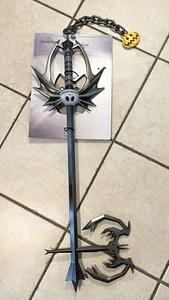 Disney Kingdom Hearts Pumpkinhead Keyblade Cosplay Plastic 35" Authentic RARE - Picture 1 of 17