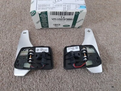 NUEVO GENUINO JAGUAR LAND ROVER ALUMINIO VOLANTE PALAS DISCOVERY SPORT Foto 1 de 4