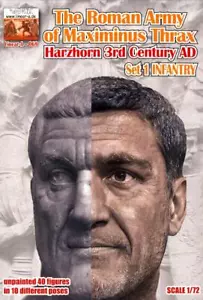 Linear A Models 1/72 THE ROMAN ARMY OF MAXIMINIUS THRAX HARZHORN INFANTRY SET - Picture 1 of 3