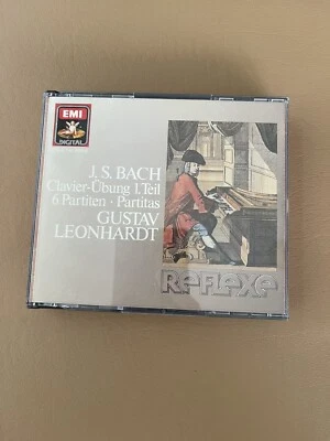 Bach: Clavier-Übung 1.Teil etc. / Leonhardt / EMI 2 CD box CDS 7 47996 8 JAPAN - Image 1 of 4