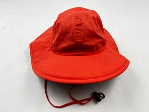 Columbia Hat Cap Boonie Bucket Safari Orange Gray Casual Omni-Shade Adult Hiker - Picture 1 of 7