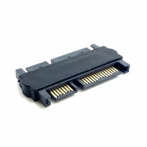 SATA 22Pin 7+15 Male to SATA 22P 7+15 Male extension convertor Straight adapter - Picture 1 of 6