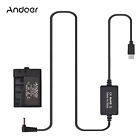 Andoer PD USB Type-C Cable to DR-E10 Dummy   Coupler -E10 A0K2