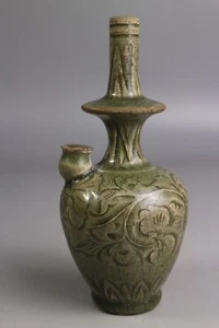 Hermosa tetera china de porcelana horno Yaozhou de la dinastía Ming - Imagen 1 de 7