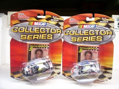 Lote de 2 autos Terry Labonte Kellogg's Chevy Racing Champions 2004 1/64 #5 Foto 1 de 4