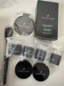 Vincent Longo Makeup Lot , Foundation , Eye Shadow , Concealer , Sharpener, Brus - Picture 1 of 4