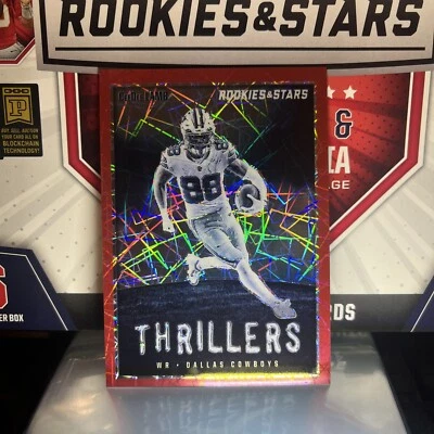 2023 Rookies And Stars CeeDee Lamb Thrillers Longevity Prizm #TH-9 Cowboys - Image 1 of 2