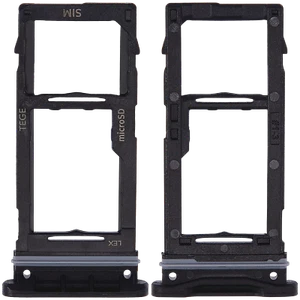 Sim Card Tray For Samsung Galaxy Tab Active 3 8.0" (T570 / T575) (Black) - Picture 1 of 5