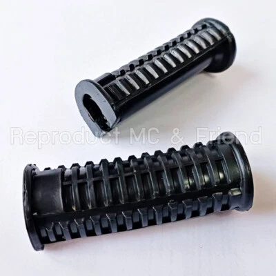 Front Footrest Foot Pegs Rubber For Yamaha U5 U5E U7 U7E MF2 MF3 MJ2 FS1 V50 V75 — 第 1/4 张图片