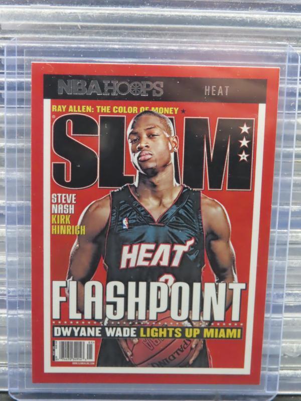 2021-22 Panini NBA Hoops Dwyane Wade Slam Magazine #87 Heat