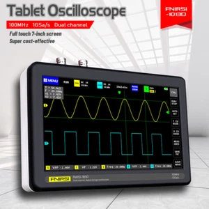 FNIRSI 1013D Oscilloscopio a memoria digitale a 2 canali con larghezza di banda 100 MHz 1GSa/s - Foto 1 di 18