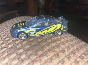 Hot Wheels Honda Civic S1 azul amarillo 2000 suelto Yokohama Eibach - Imagen 1 de 3