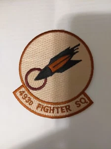USAF 493rd FIGHTER SQUADRON-ORIGINAL STICKY - Picture 1 of 3