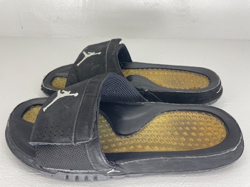 Nike Jordan Hydro Slides Uomo Nero Retrò Taglia 13 384705 001