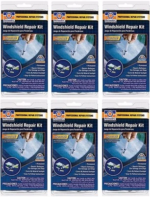 (6) Pack Kits Kit Reparación Parabrisas Permatex 09103 Foto 1 de 2