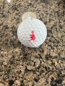 LOGO PELOTA DE GOLF - ORIGINAL 2011 ROYAL ST. GEORGE’S GOLF CLUB - INGLATERRA - BOLA DE PRUEBA!!️ - Imagen 1 de 1