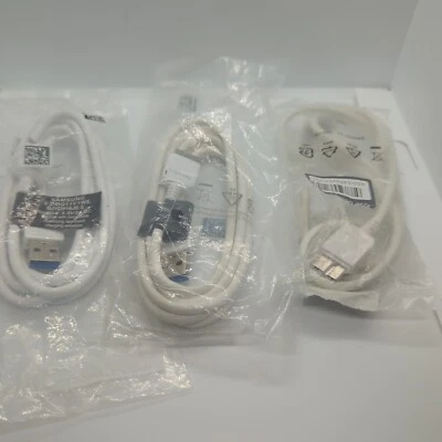 Samsung USB 3.0 to 21Pin Data Charger *3 Pack* Cable for Galaxy S5, Note 3 N9000 - Image 1 of 4