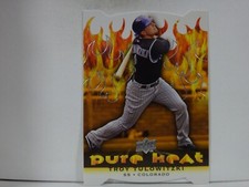 2010 (ROCKIES) Upper Deck Pure Heat #PH15 Troy Tulowitzki