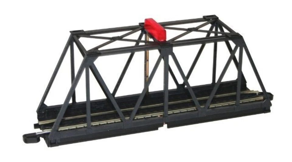 Bachmann 44473 HO Scale  E-Z Track Truss Bridge with Blinking Light (  Train) - Image 1 of 1