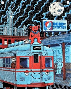 Grateful Dead Metall Aluminium Schild 8"x10" - Bild 1 von 2